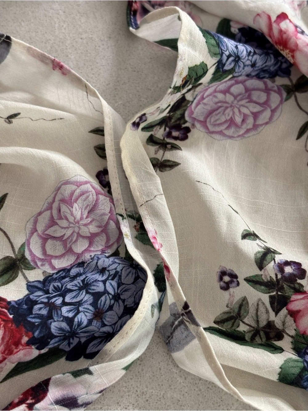 Torrid Floral Chiffon Open Front Kimono Cardigan Duster XL OS Flowy Boho Resort - Picture 7 of 12
